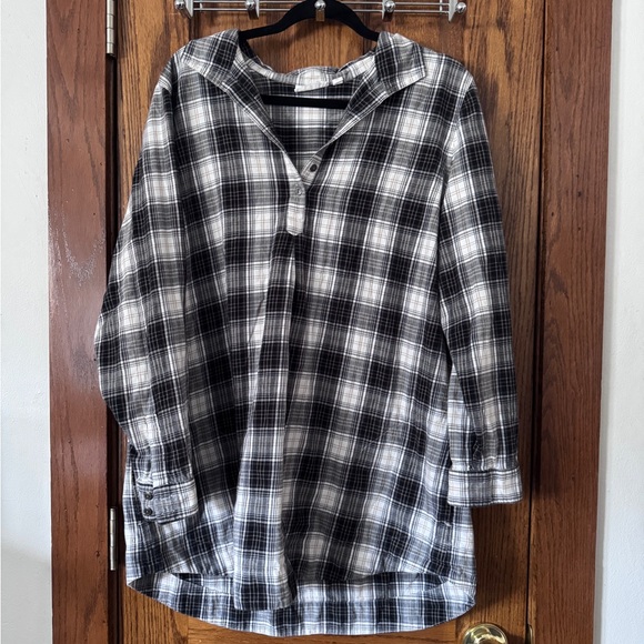 J. Jill Tops - J Jill flannel tunic